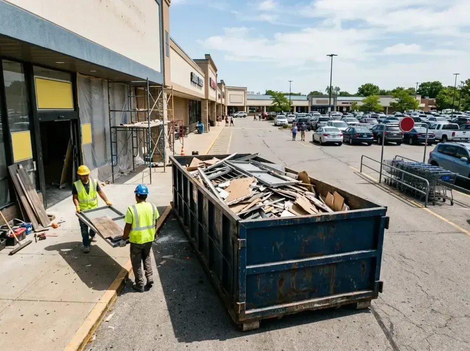 retail-store-renovation-debris-003 — frequently asked questions, Roll-off Dumpster Rentals in Buckner, MO